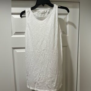 Athleta White Loose Fit Tank Women’s XS